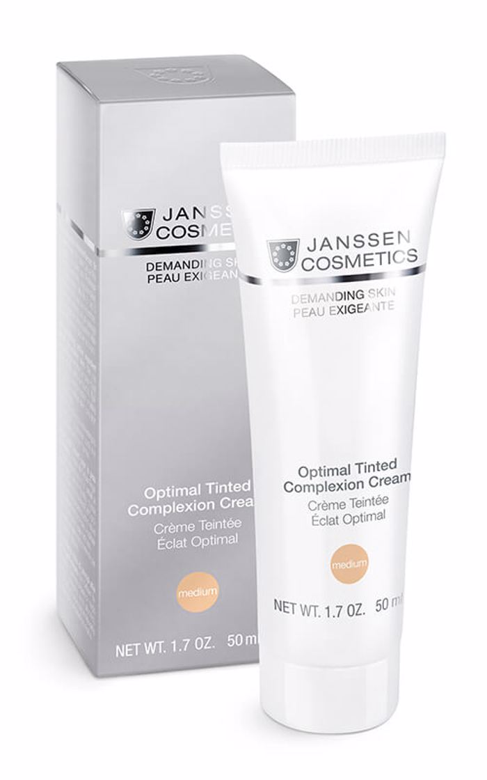 JANSSEN COSMETICS Optimal Tinted Complexion Cream SPF 10 Antiliaki Krema Imeras me Xroma 50ml
